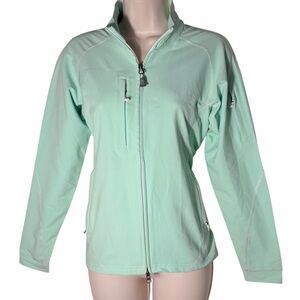 Peter Millar Light mint Green Utility Jacket Womens size small new without tags